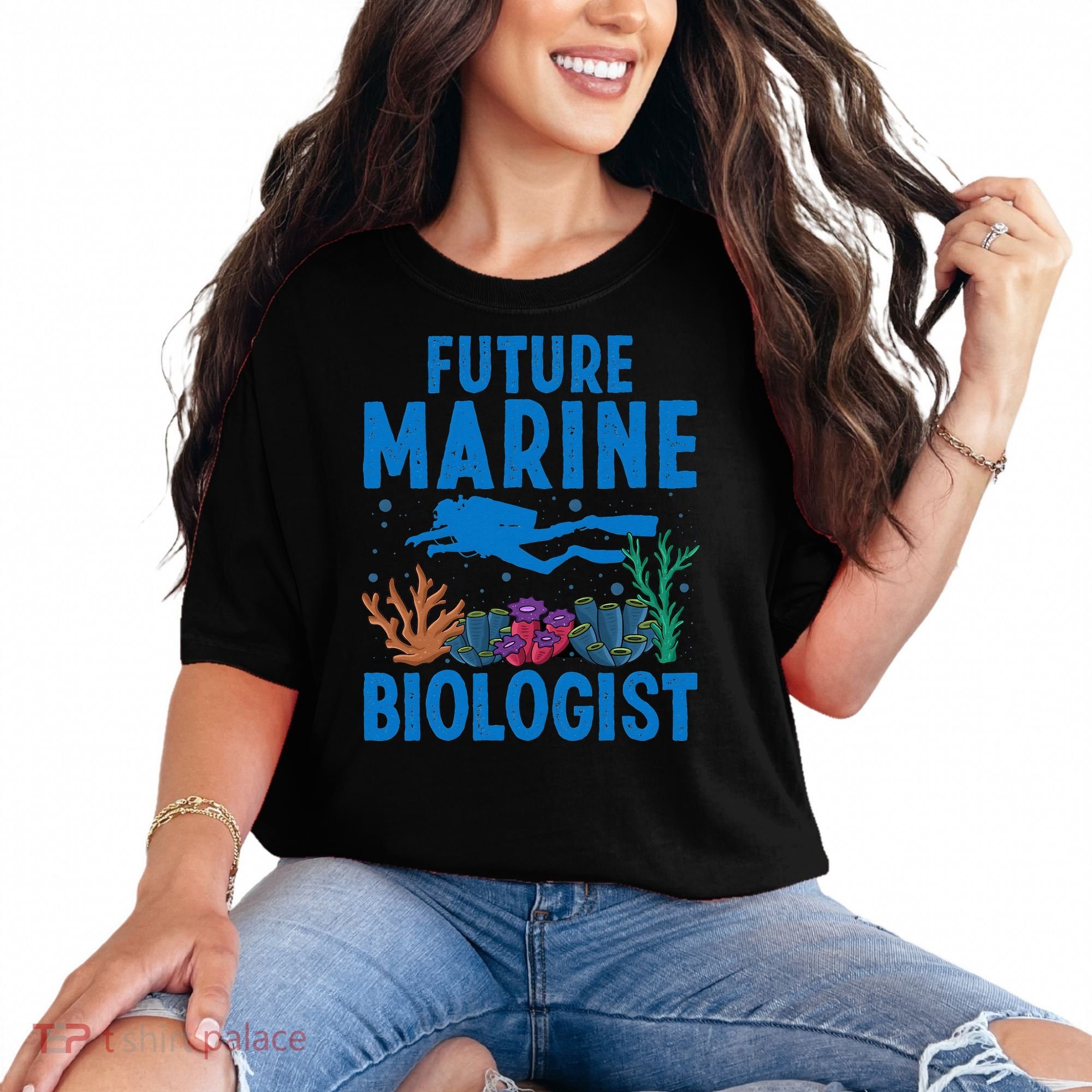 Cool Future Marine Biologist For Marine Biology Comfort Colors T-Shirt