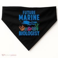 Cool Future Marine Biologist For Marine Biology USA-Made Doggie Bandana thumb 0