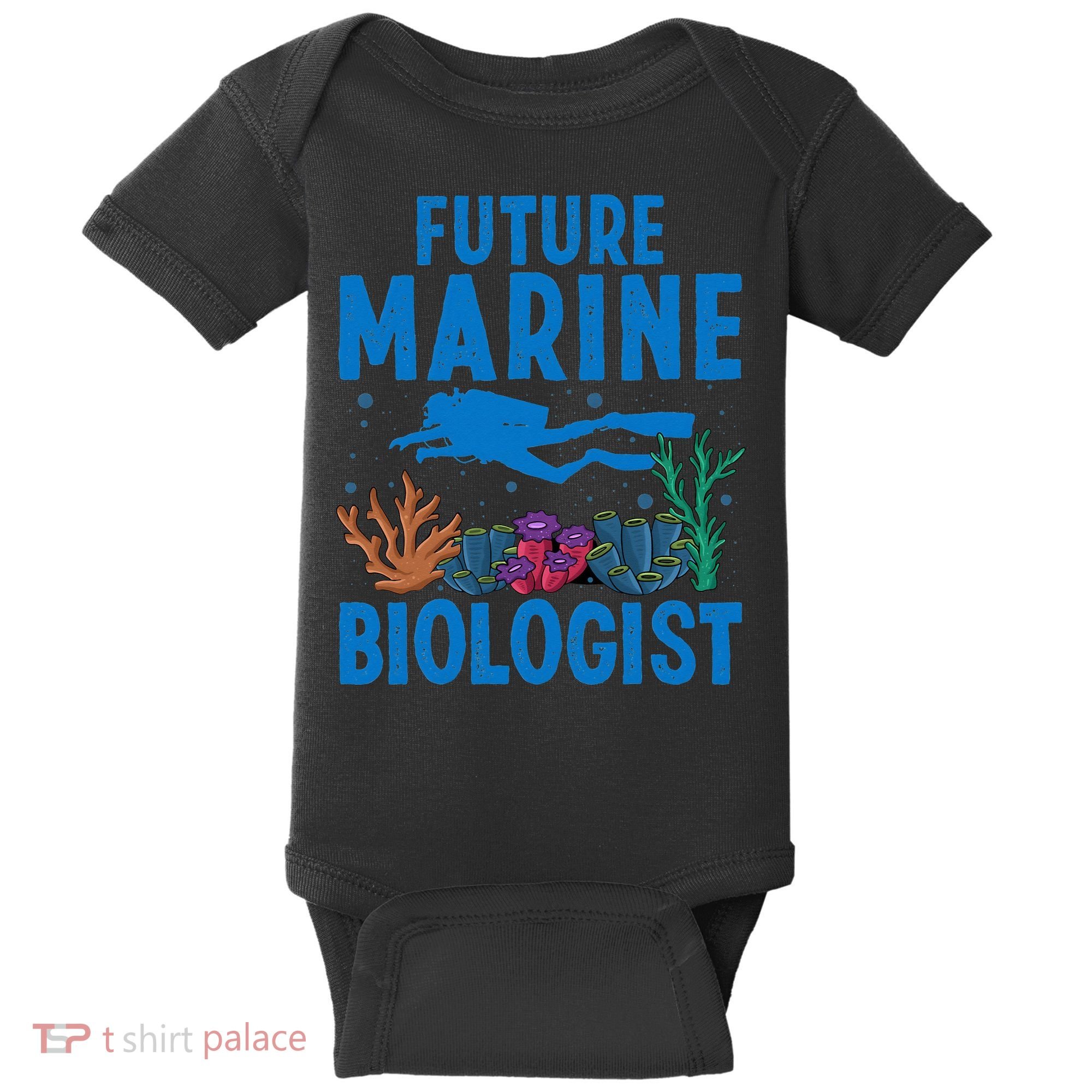 Cool Future Marine Biologist For Marine Biology Baby Bodysuit
