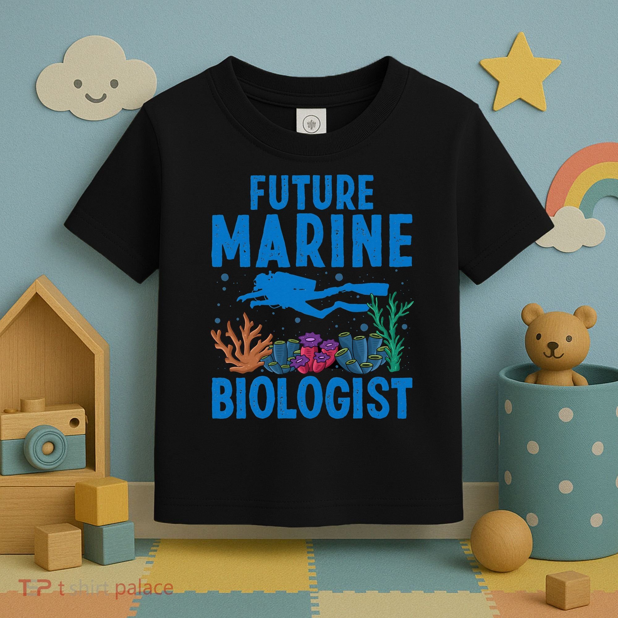 Cool Future Marine Biologist For Marine Biology Toddler T-Shirt