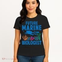Cool Future Marine Biologist For Marine Biology Women's T-Shirt thumb 4