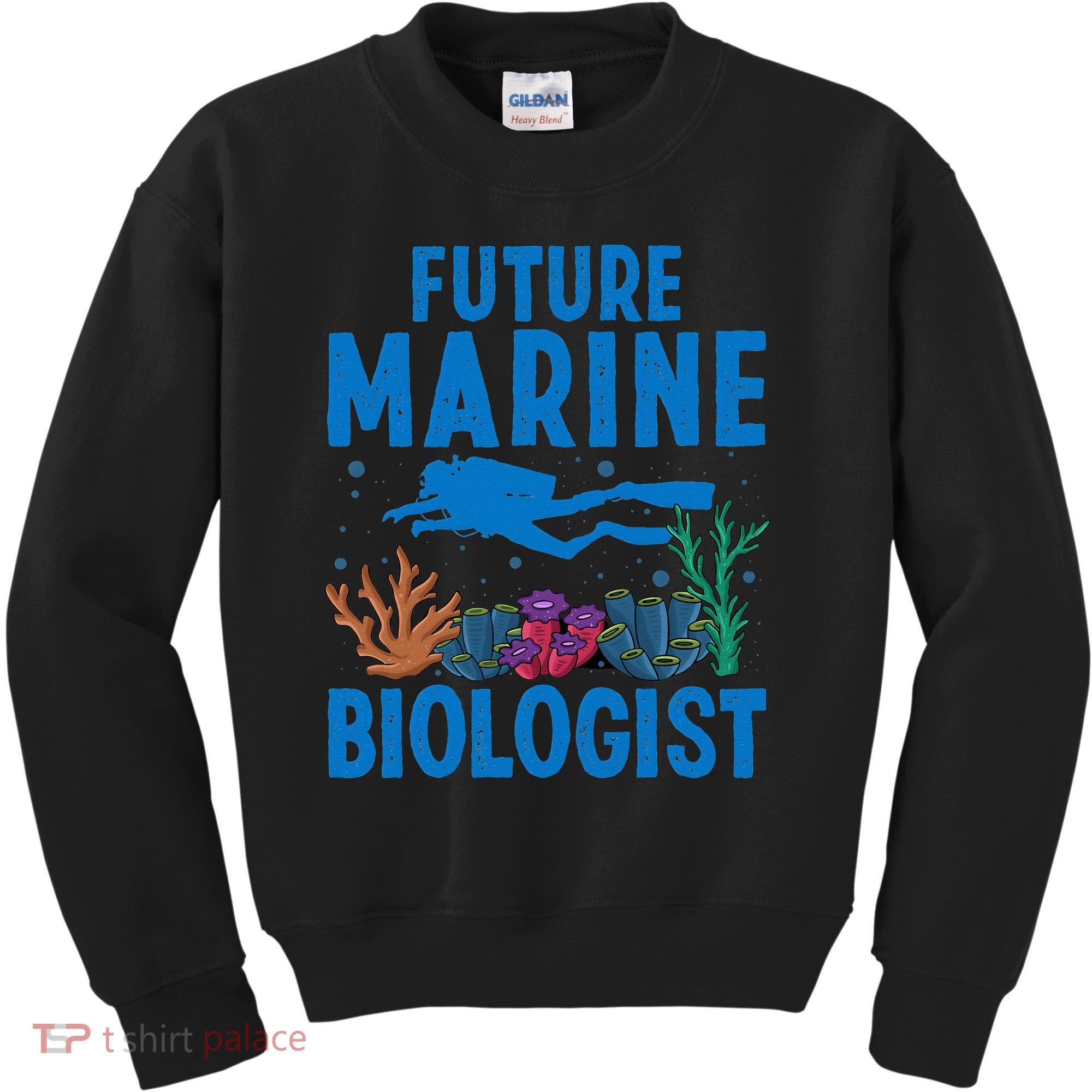 Cool Future Marine Biologist For Marine Biology Kids Sweatshirt