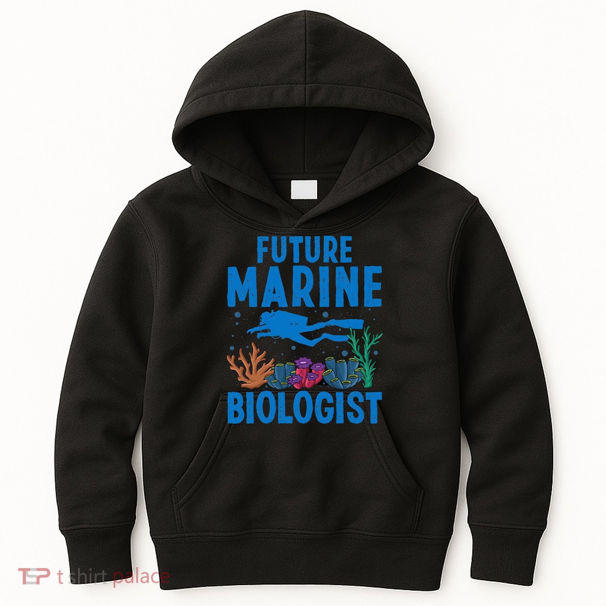 Cool Future Marine Biologist For Marine Biology Kids Hoodie