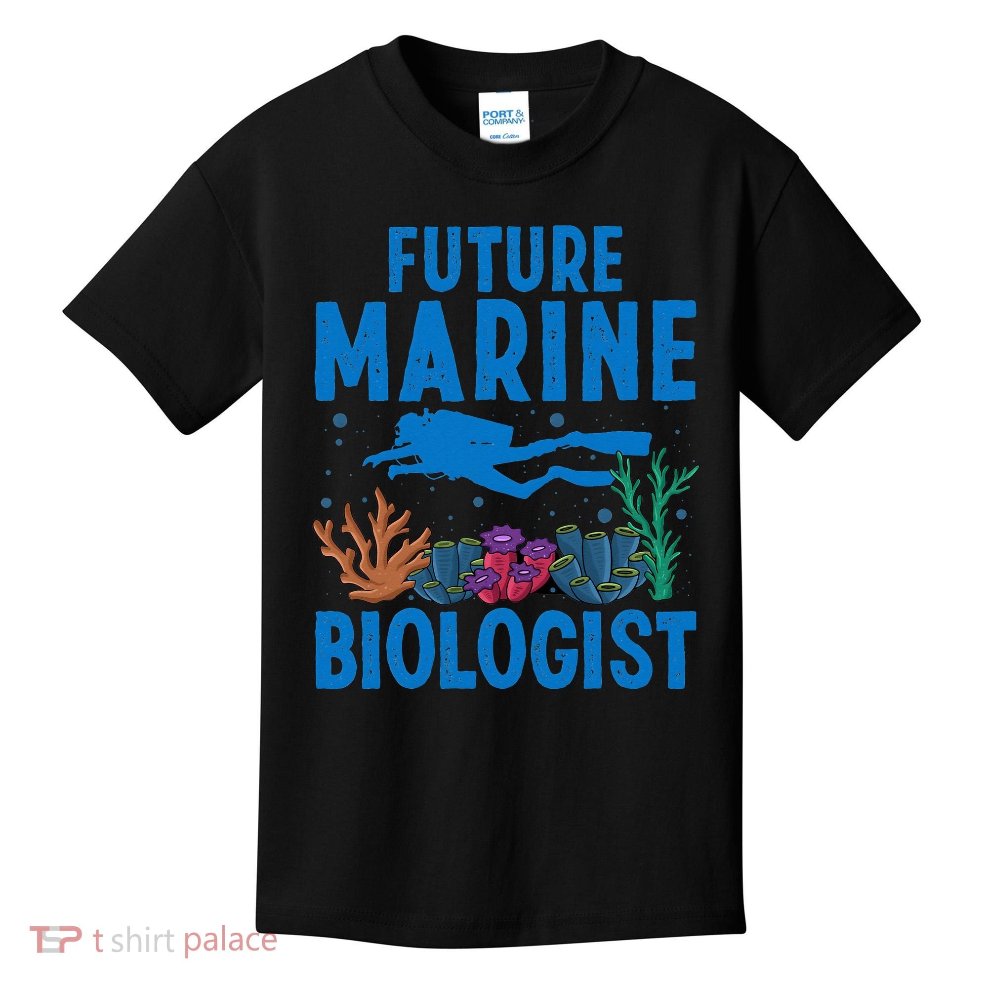 Cool Future Marine Biologist For Marine Biology Kids T-Shirt