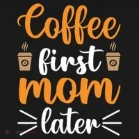 Coffee First Mom Later Apron thumb 3