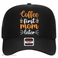 Coffee First Mom Later Hat thumb 0