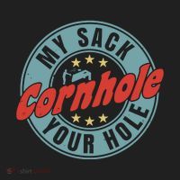 Cornhole Funny My Sack Your Hole Women's Sweatshirt thumb 2