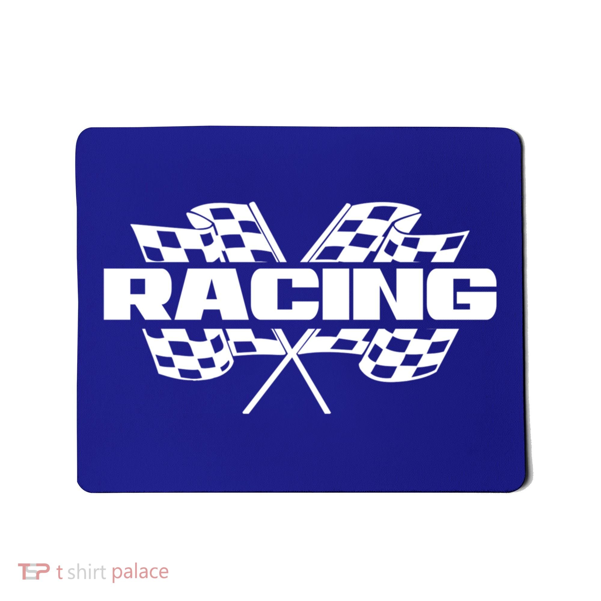 Checker Flag Motorsports Auto Car Racing Flag Funny Gift Mousepad
