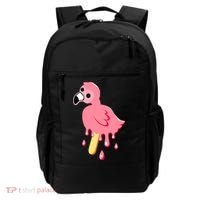 Cute Flamingo Merch Mrflimflam Bird Popsicle Ice Cream Day Gift Backpack thumb 0