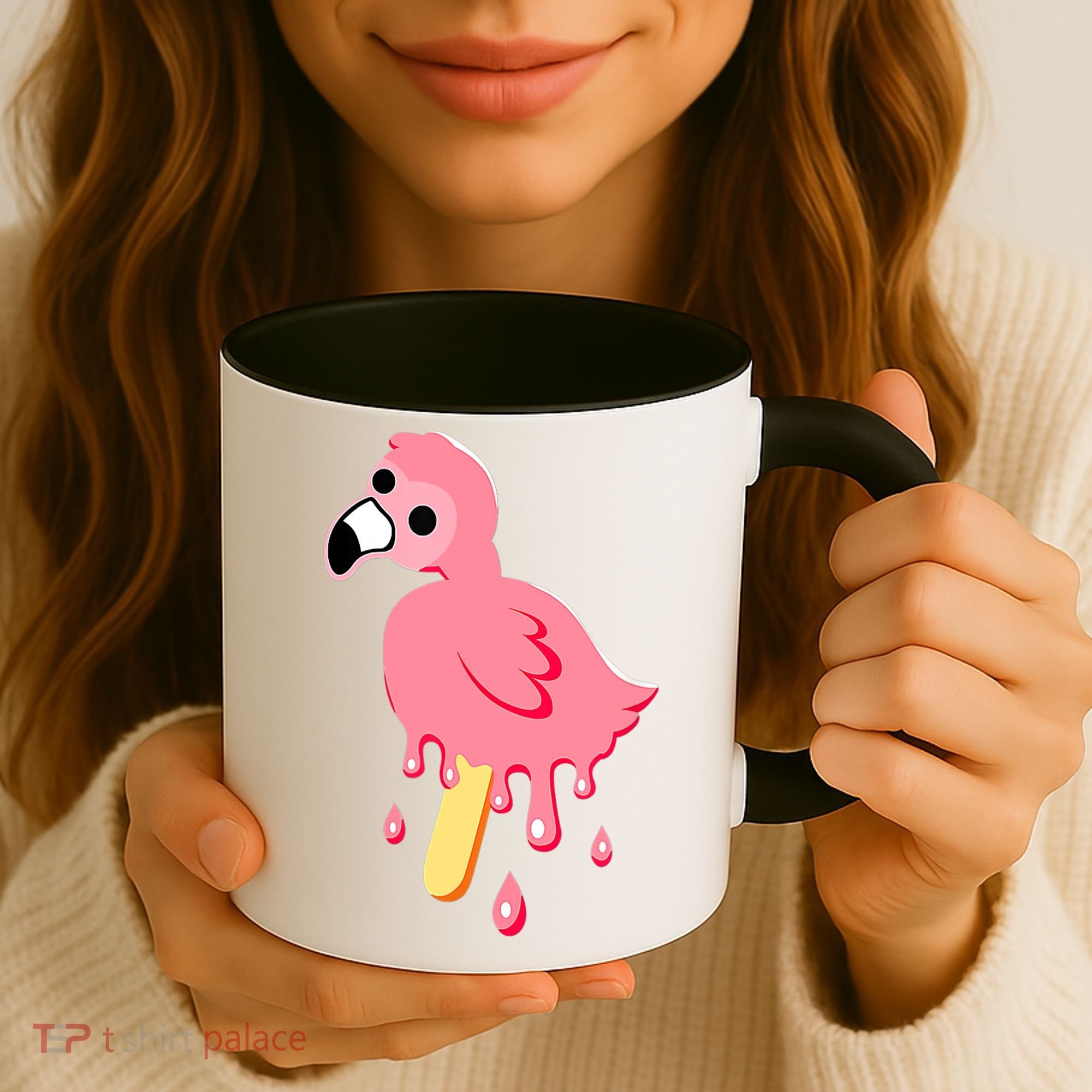 Cute Flamingo Merch Mrflimflam Bird Popsicle Ice Cream Day Gift Coffee Mug