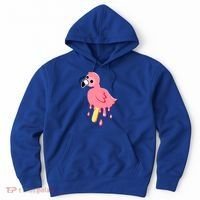 Cute Flamingo Merch Mrflimflam Bird Popsicle Ice Cream Day Gift Hoodie thumb 0