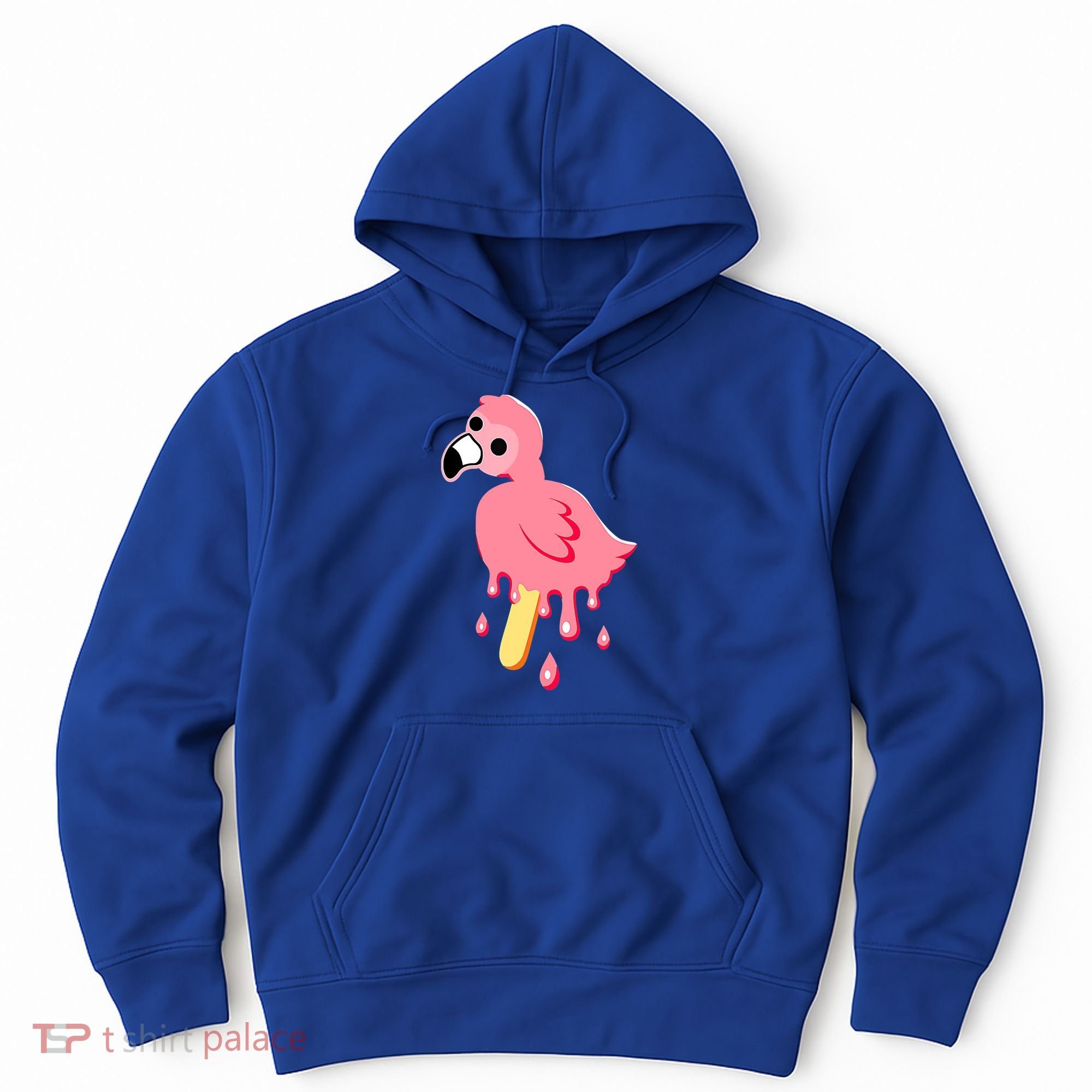 Cute Flamingo Merch Mrflimflam Bird Popsicle Ice Cream Day Gift Hoodie