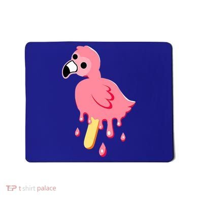 Cute Flamingo Merch Mrflimflam Bird Popsicle Ice Cream Day Gift Mousepad