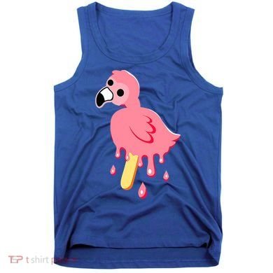 Cute Flamingo Merch Mrflimflam Bird Popsicle Ice Cream Day Gift Tank Top