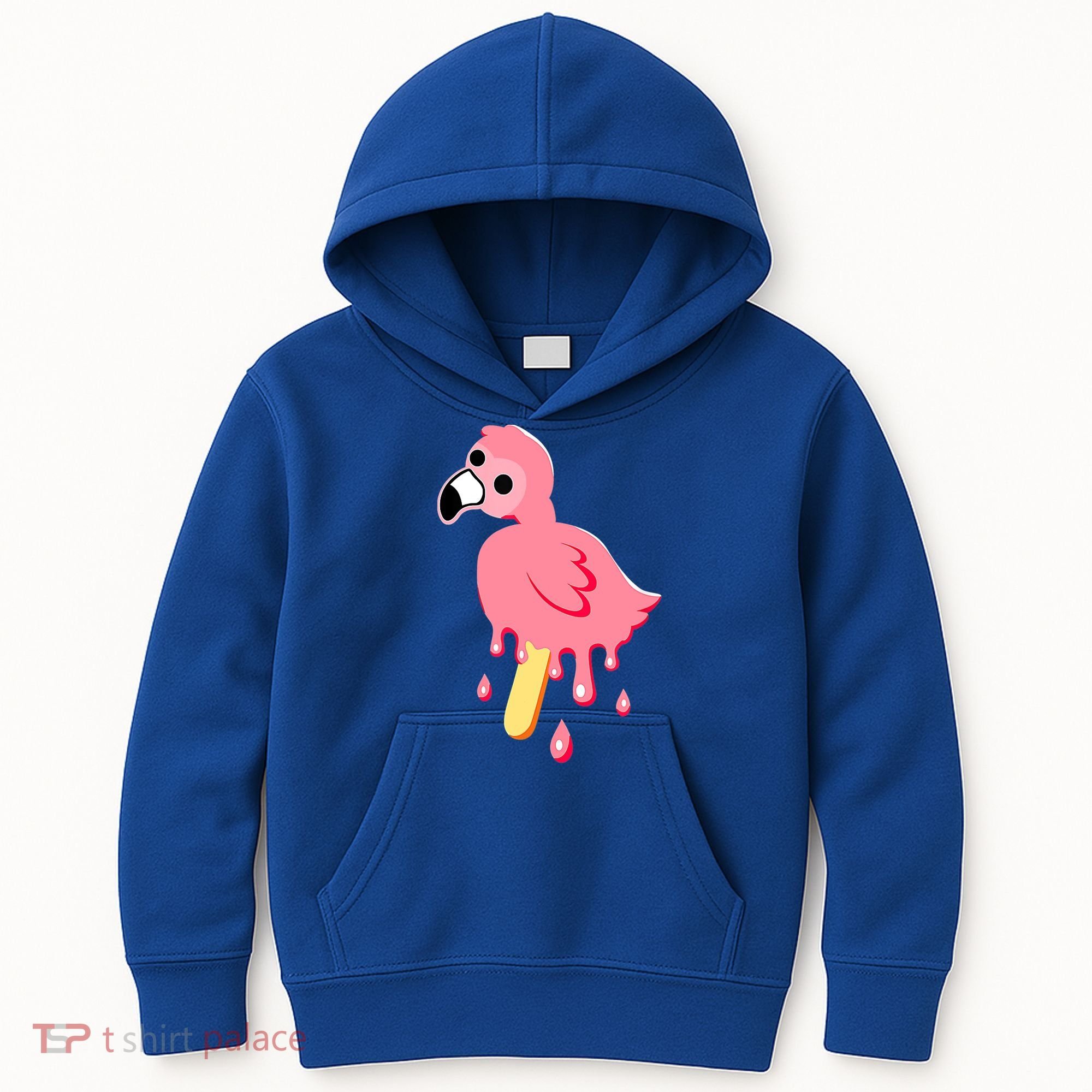 Cute Flamingo Merch Mrflimflam Bird Popsicle Ice Cream Day Gift Kids Hoodie