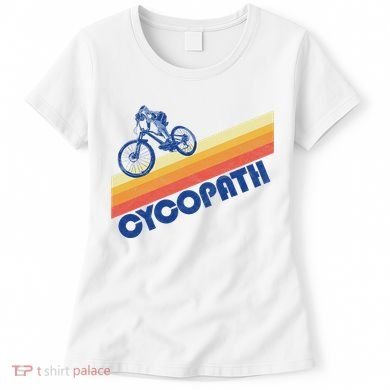 Cycopath! Funny Mountain Biking Vintage Retro 80s Women's T-Shirt