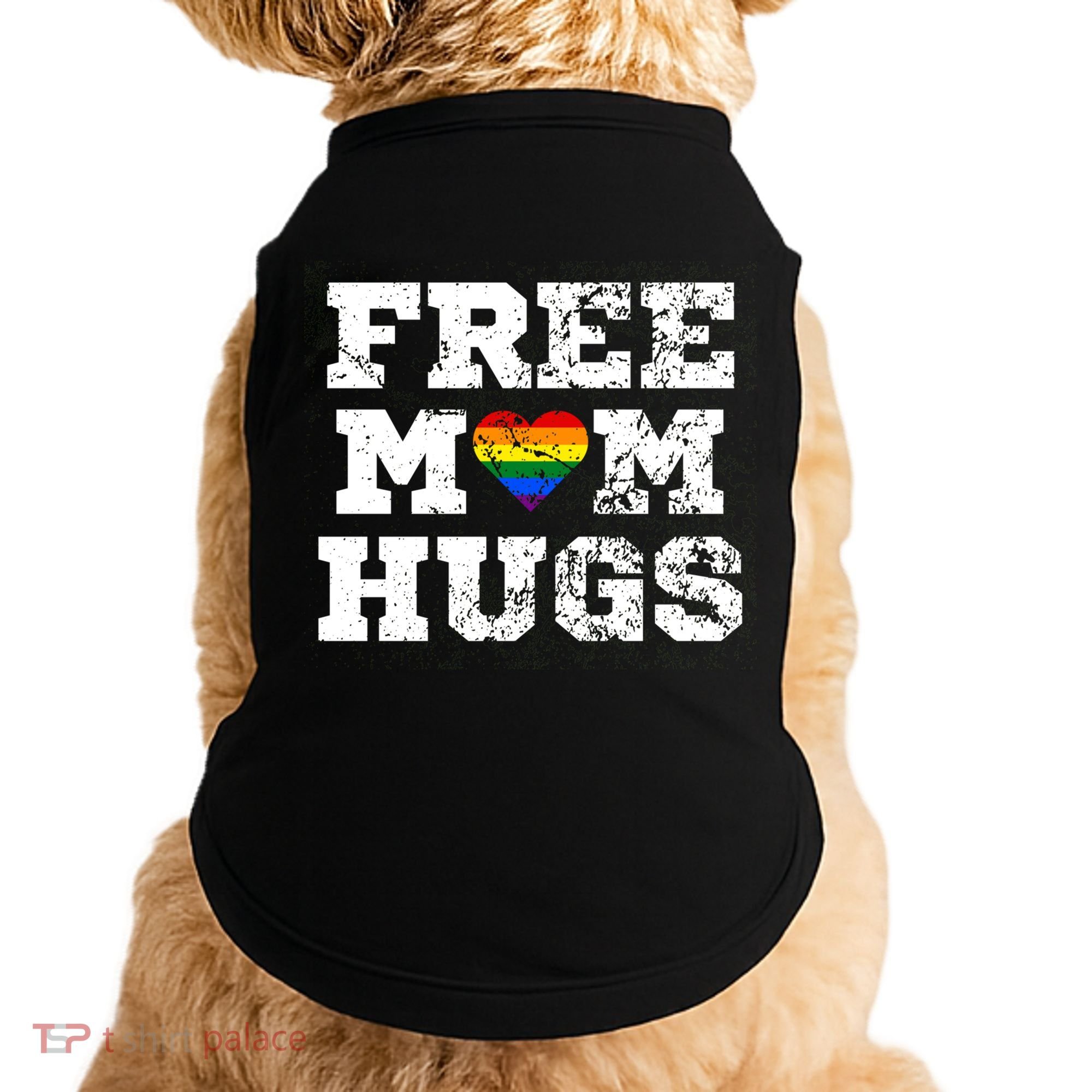 Classic Free Mom Hugs Free Mom Hugs Rainbow Pride Gift Doggie Tank
