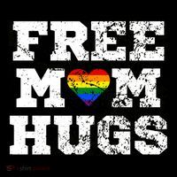 Classic Free Mom Hugs Free Mom Hugs Rainbow Pride Gift Coffee Mug thumb 5