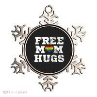 Classic Free Mom Hugs Free Mom Hugs Rainbow Pride Gift Ornament thumb 0
