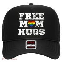 Classic Free Mom Hugs Free Mom Hugs Rainbow Pride Gift Hat thumb 0