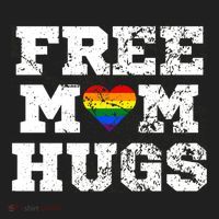 Classic Free Mom Hugs Free Mom Hugs Rainbow Pride Gift Golf Towel thumb 3