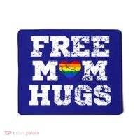 Classic Free Mom Hugs Free Mom Hugs Rainbow Pride Gift Mousepad thumb 0