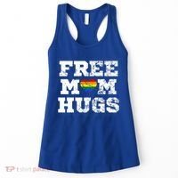 Classic Free Mom Hugs Free Mom Hugs Rainbow Pride Gift Women's Tank Top thumb 0