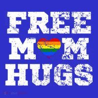 Classic Free Mom Hugs Free Mom Hugs Rainbow Pride Gift Women's Tank Top thumb 5