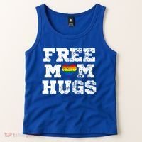 Classic Free Mom Hugs Free Mom Hugs Rainbow Pride Gift Tank Top thumb 2