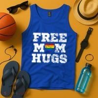 Classic Free Mom Hugs Free Mom Hugs Rainbow Pride Gift Tank Top thumb 4