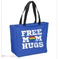 Classic Free Mom Hugs Free Mom Hugs Rainbow Pride Gift Tote Bag thumb 2