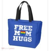 Classic Free Mom Hugs Free Mom Hugs Rainbow Pride Gift Tote Bag thumb 3