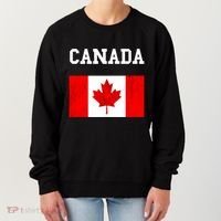Canadian Flag Maple Leaf Canadian Flag Women's Sweatshirt thumb 0
