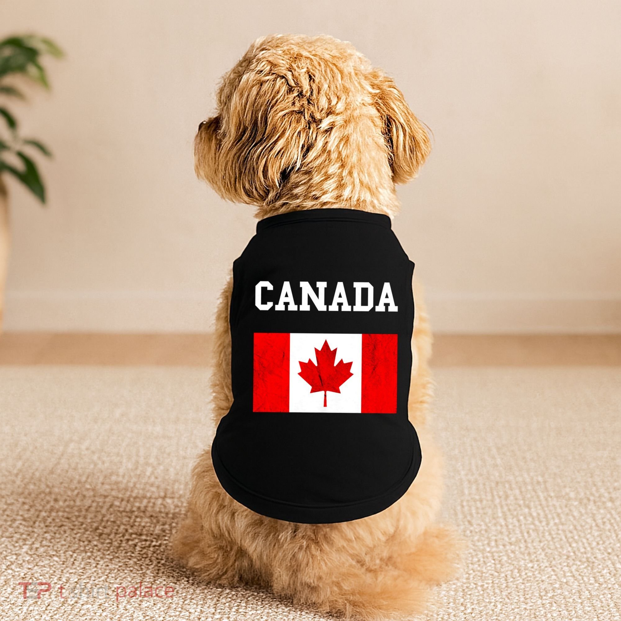 Canadian Flag Maple Leaf Canadian Flag Doggie Tank