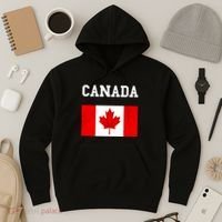 Canadian Flag Maple Leaf Canadian Flag Hoodie thumb 3