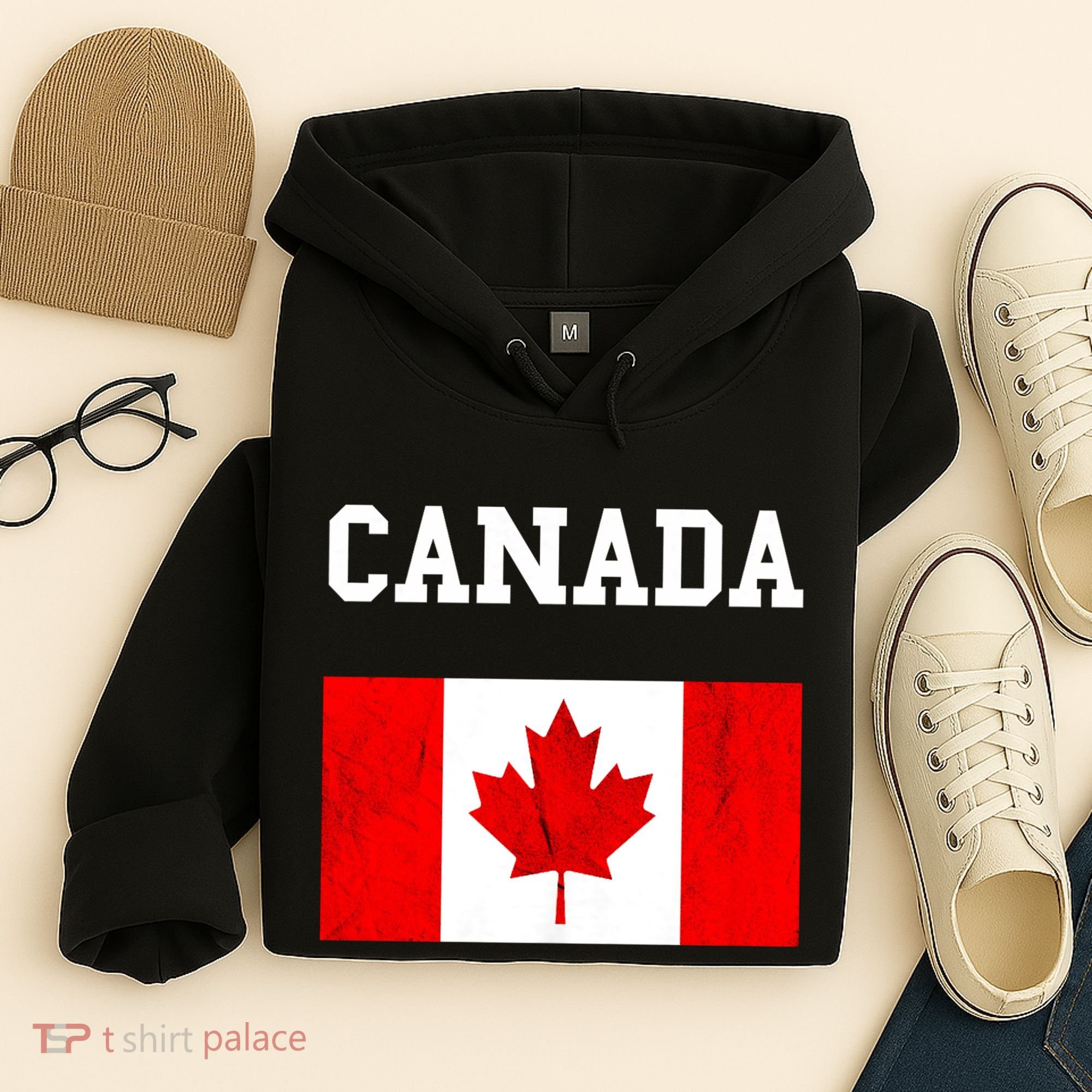 Canadian Flag Maple Leaf Canadian Flag Hoodie