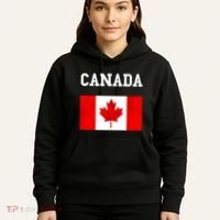 Canadian Flag Maple Leaf Canadian Flag Hoodie thumb 5