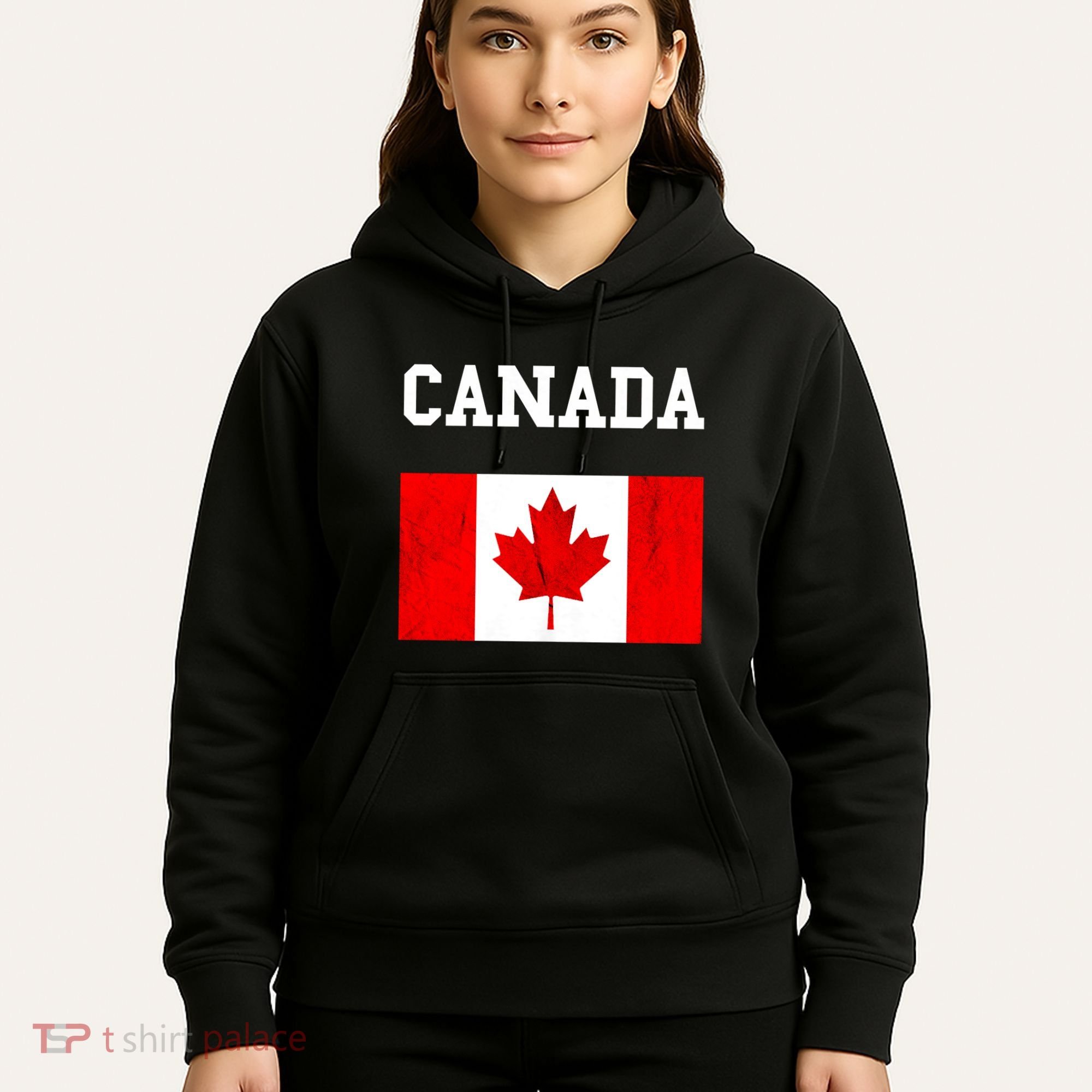 Canadian Flag Maple Leaf Canadian Flag Hoodie