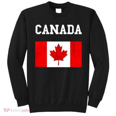 Canadian Flag Maple Leaf Canadian Flag Sweatshirt