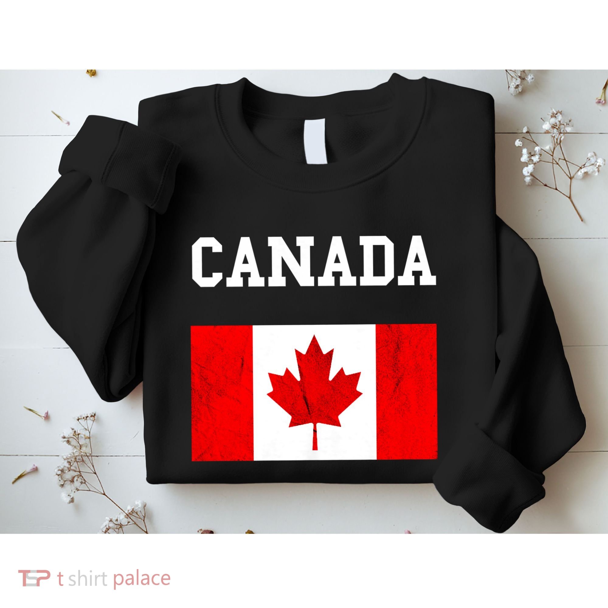 Canadian Flag Maple Leaf Canadian Flag Sweatshirt