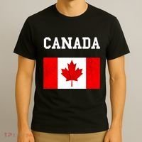Canadian Flag Maple Leaf Canadian Flag T-Shirt thumb 3