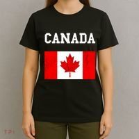 Canadian Flag Maple Leaf Canadian Flag T-Shirt thumb 4