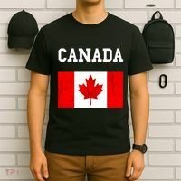 Canadian Flag Maple Leaf Canadian Flag T-Shirt thumb 6