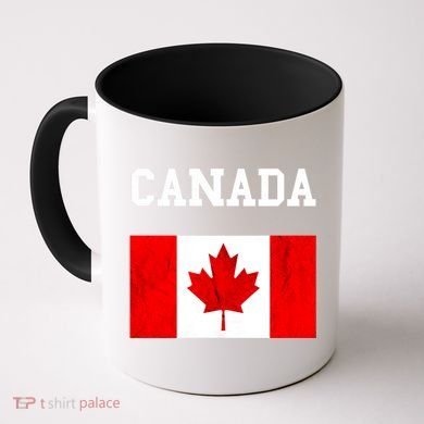 Canadian Flag Maple Leaf Canadian Flag Coffee Mug