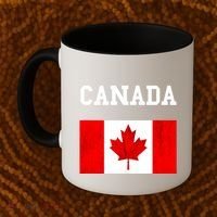 Canadian Flag Maple Leaf Canadian Flag Coffee Mug thumb 2