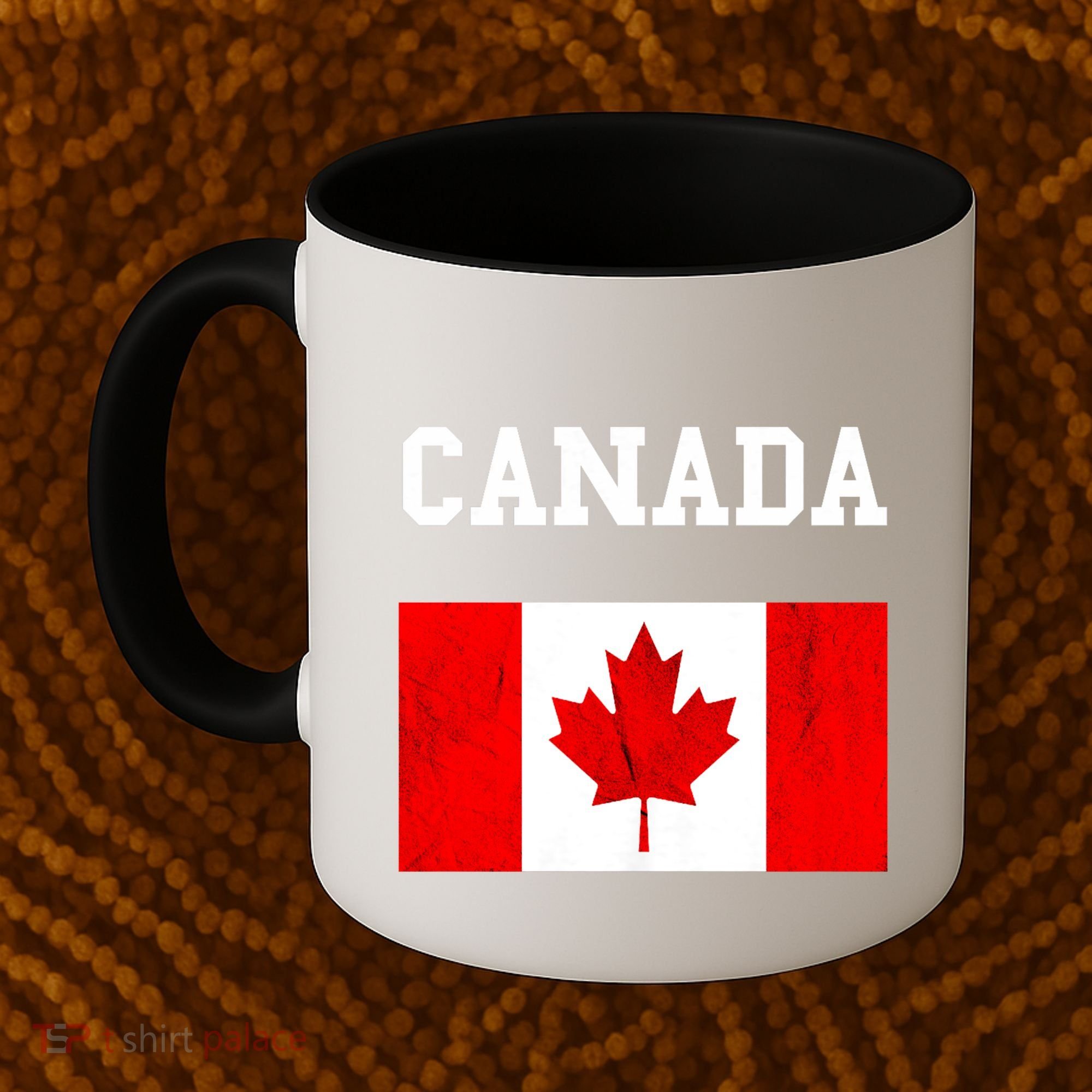 Canadian Flag Maple Leaf Canadian Flag Coffee Mug