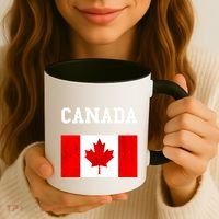 Canadian Flag Maple Leaf Canadian Flag Coffee Mug thumb 3