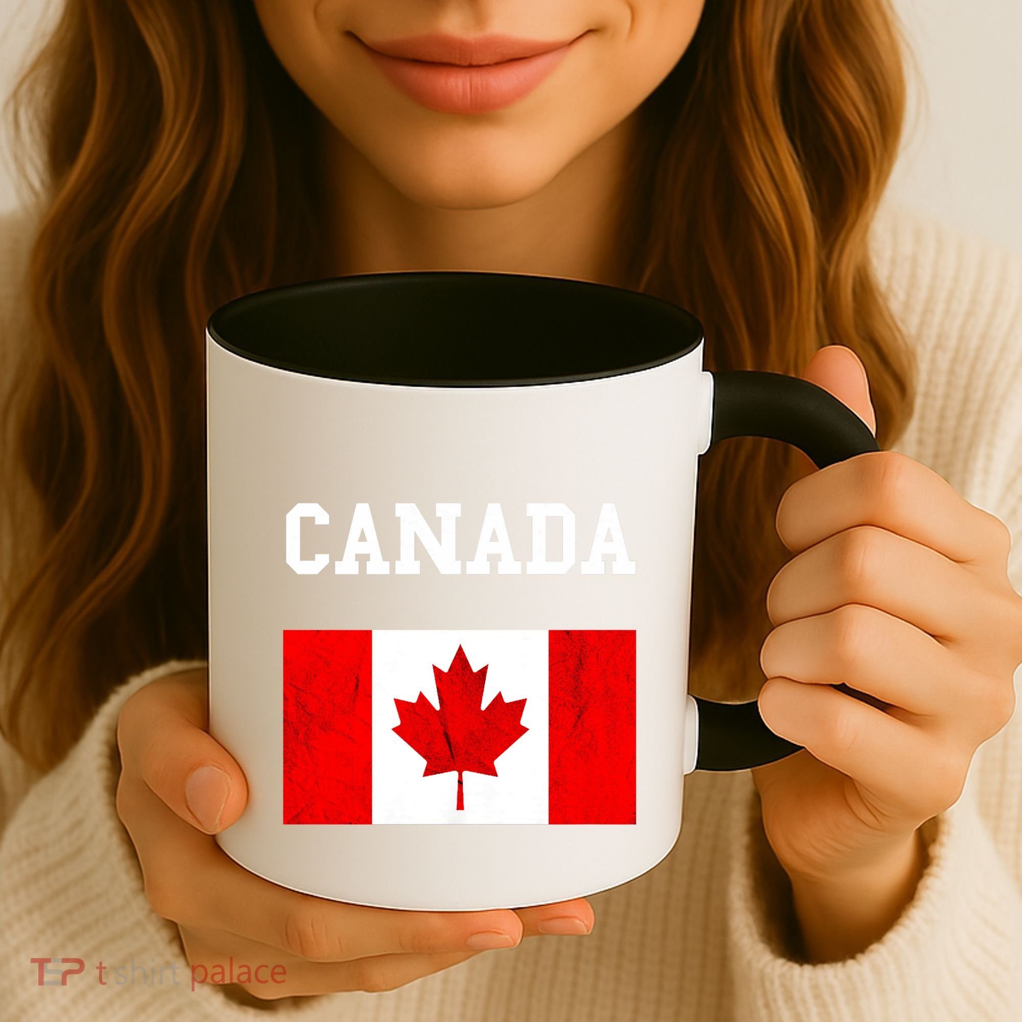 Canadian Flag Maple Leaf Canadian Flag Coffee Mug