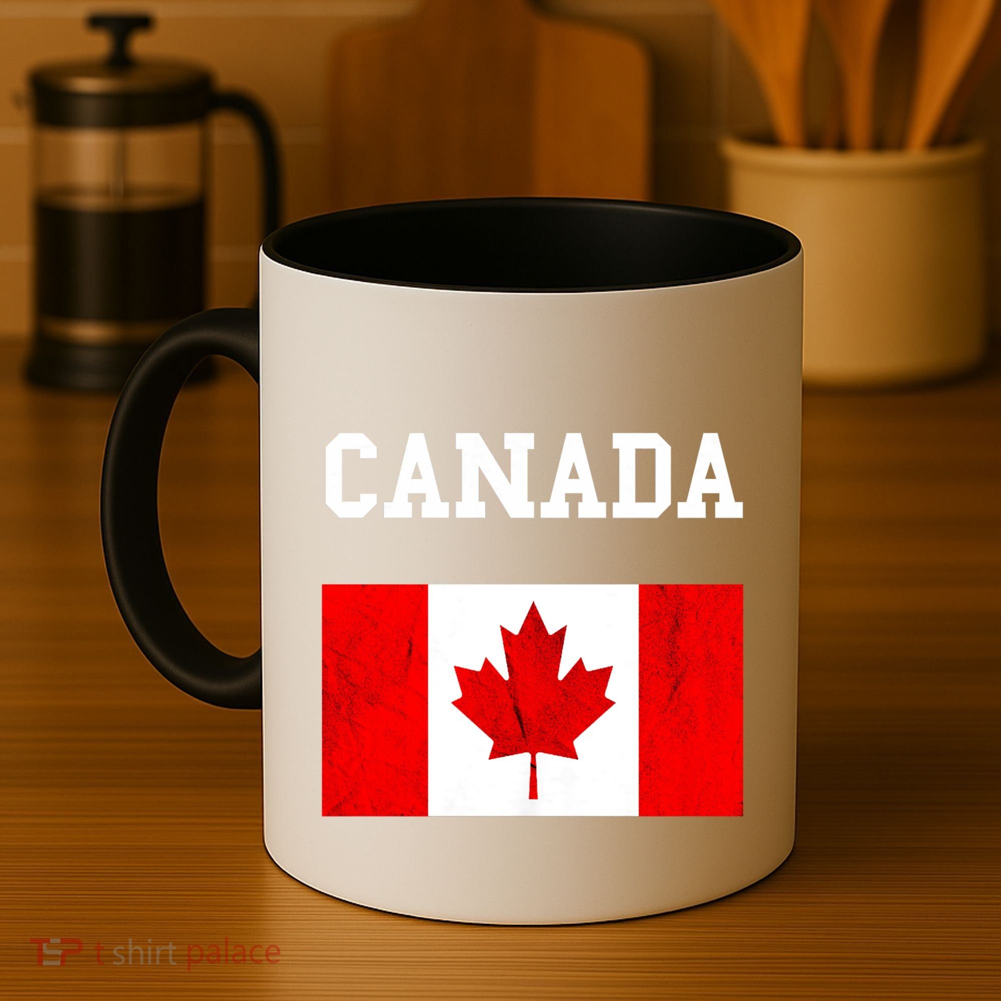 Canadian Flag Maple Leaf Canadian Flag Coffee Mug