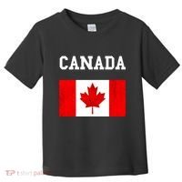 Canadian Flag Maple Leaf Canadian Flag Toddler T-Shirt thumb 0